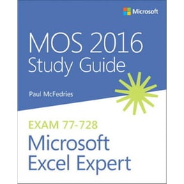 MOS 2016 Study Guide for Microsoft Excel Expert