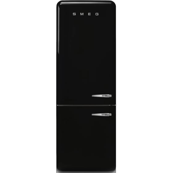 SMEG FAB38LBL5 481 Lt Μαύρο Ψυγειοκαταψύκτης image 0