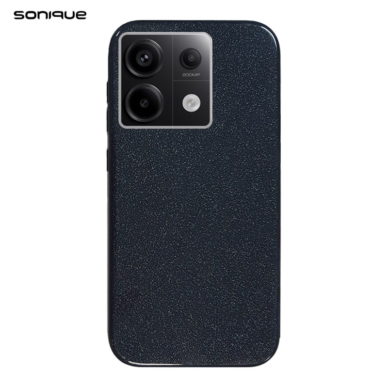 SONIQUE Θήκη Xiaomi Redmi Note 13 Pro 5G/ Poco X6 5G - Sonique Σιλικόνης Shiny - Μαύρο