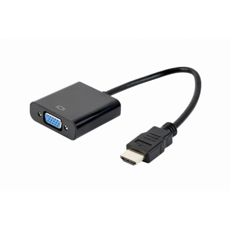 Αντάπτορας Gembird HDMI to VGA Μαύρο