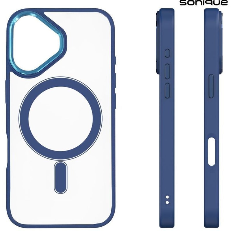 Θήκη Apple iPhone 16 - Sonique Magnetic MagMetal - Blue