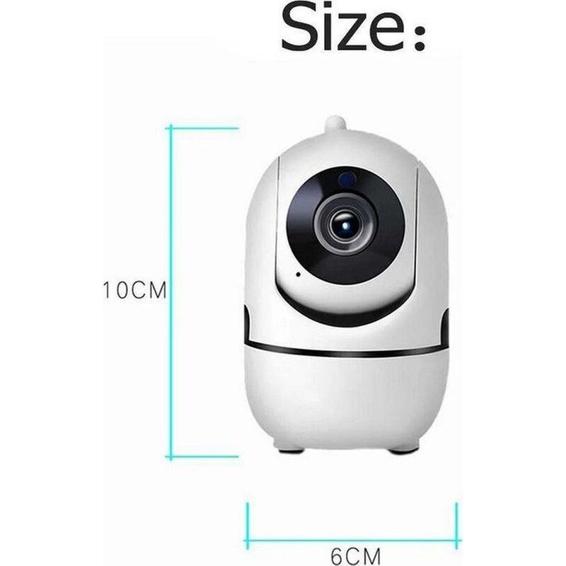 ANDOWL Ασύρματη IP Camera Andowl Q-SX910 1080p Full HD Εσωτερική με WiFi, Μικρόφωνο Φακό 3,6mm