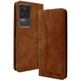 Θήκη Πορτοφόλι Xiaomi Poco F4 - Bodycell - Καφέ