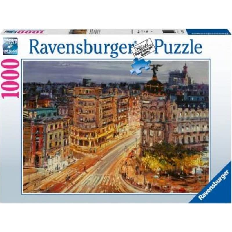 RAVENSBURGER Παζλ Ravensburger Μαδρίτη (1000 Κομμάτια)