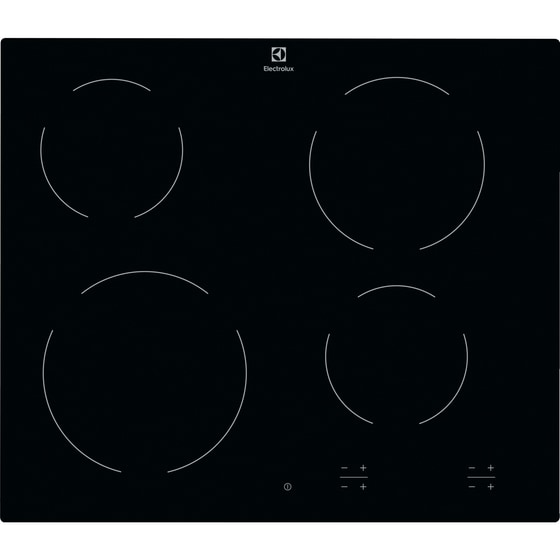 ELECTROLUX EHF6240IOK 59 cm Μαύρο Εστία Κεραμική Αυτόνομη image 0