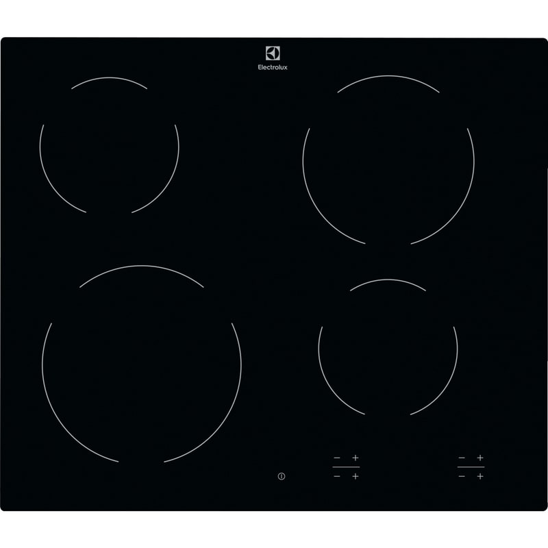 ELECTROLUX ELECTROLUX EHF6240IOK 59 cm Μαύρο Εστία Κεραμική Αυτόνομη