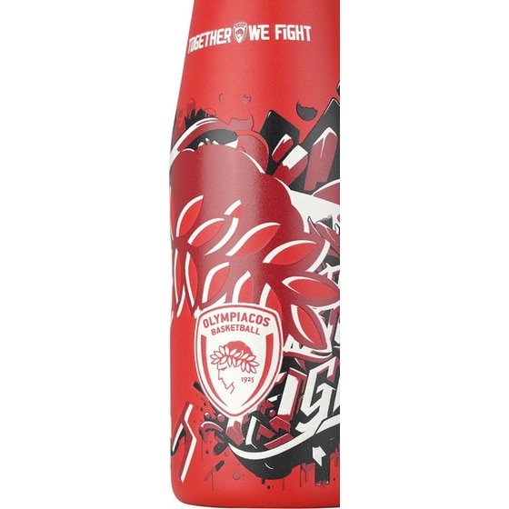 Μπουκάλι Θερμός Estia Home Art Travel Flask Save the Aegean Olympiacos BC Edition Together We Fight 500ml image 1