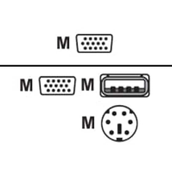 CABLE COMBO LEVELONE PS/2+USB ACC-2103 image 0