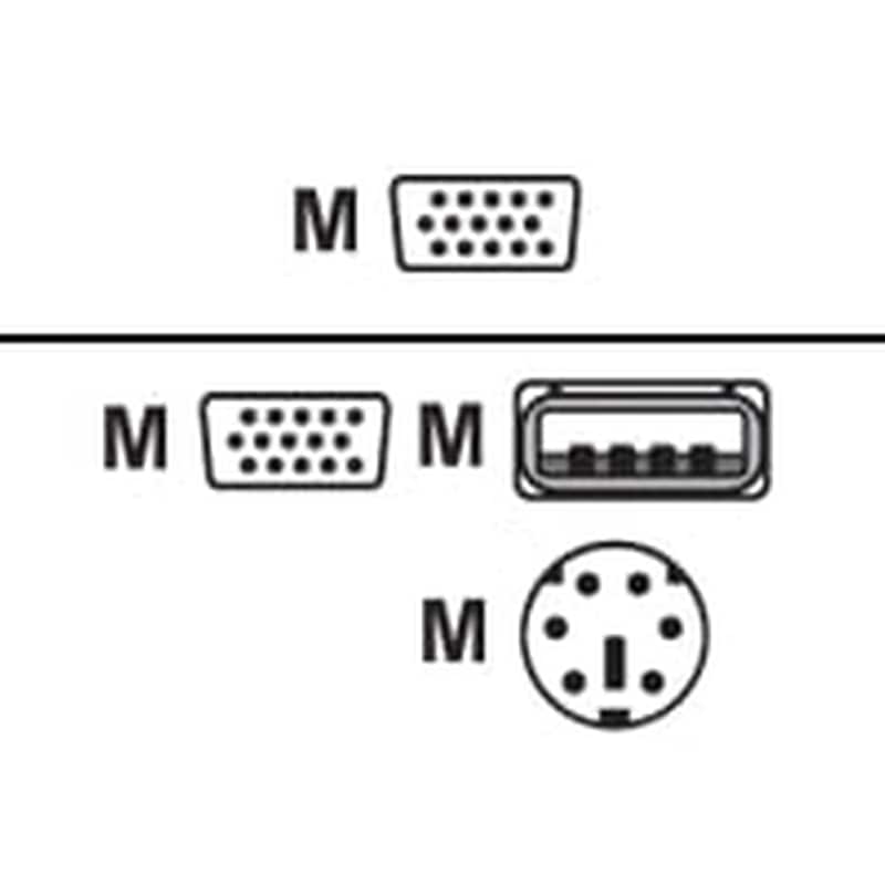 CABLE COMBO LEVELONE PS/2+USB ACC-2103