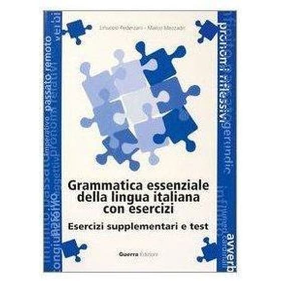 Grammatica essenziale della lingua italiana con esercizi image 0
