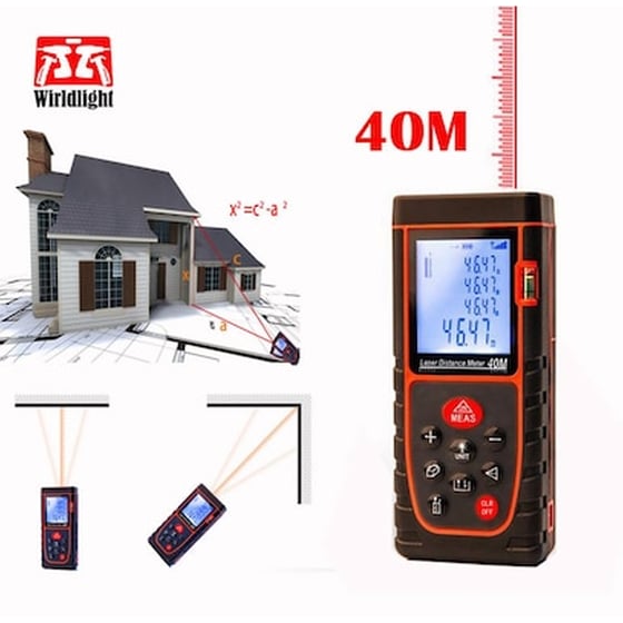 Μετρητής Απόστασης Με Laser 40m | Oem image 0