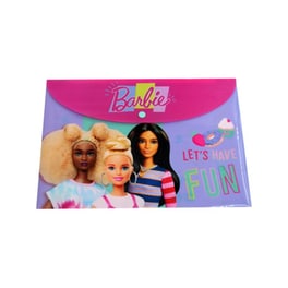 Φάκελος Gim Barbie με Κουμπί Λιλά