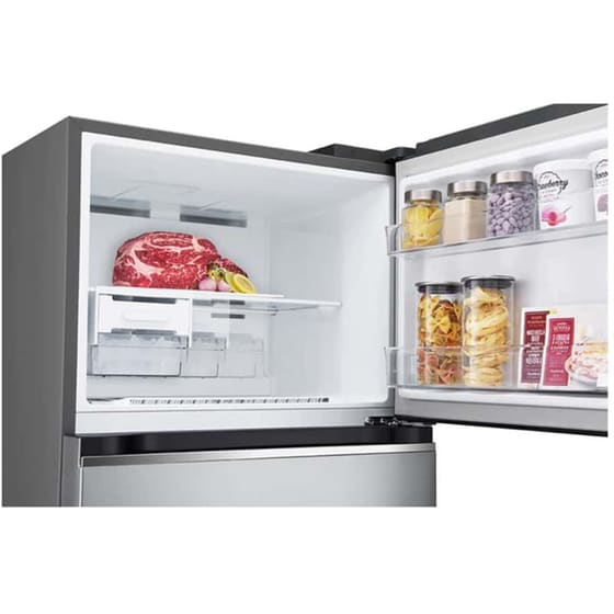 LG GTBV36PZGKD Total No Frost 395 Lt Ασημί Δίπορτο Ψυγείο image 7