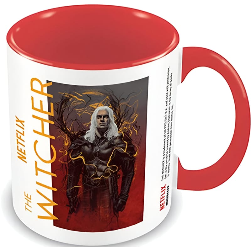 Κούπα Pyramid The Witcher Geralt The Wolf Κεραμική 315 ml - Πολύχρωμη φωτογραφία