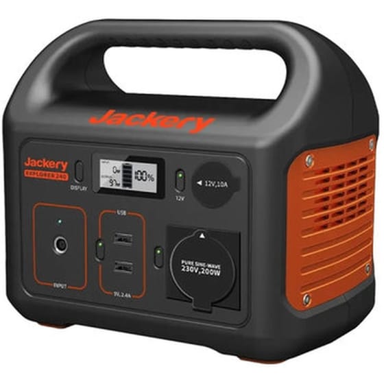 Jackery Power Station Explorer 240 - Μαύρο image 1