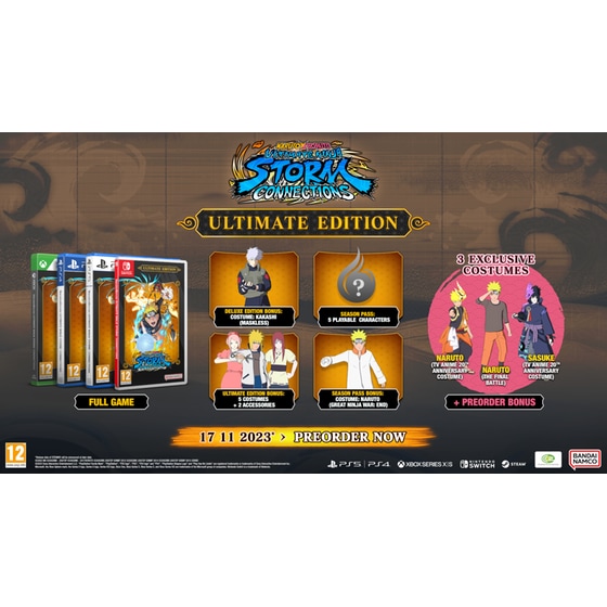 Naruto X Boruto Ultimate Ninja Storm Connections Ultimate Edition - PS4 Used image 0