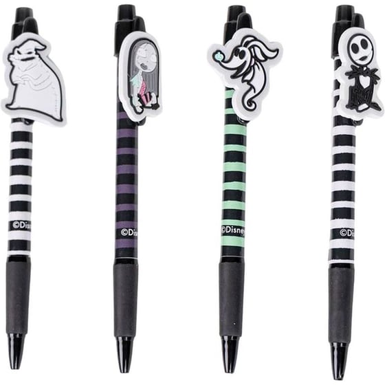 Στυλό Διαρκείας Cerda Disney: Nightmare Before Christmas Σετ (4 Τεμάχια) image 0