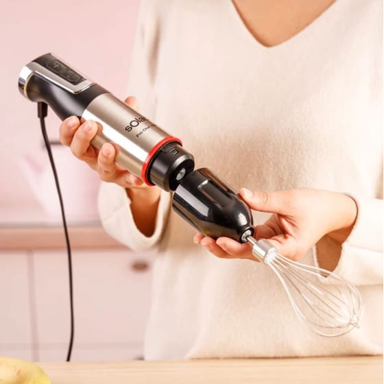 Σετ Ραβδομπλέντερ SOLAC BA5618 PRO CHEF 1500 W Ασημί/Μαύρο image 3