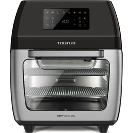 TAURUS DIGITAL GRILL AF1700DX με Πόρτα 1700 W 12 L Inox Φριτέζα Αέρος