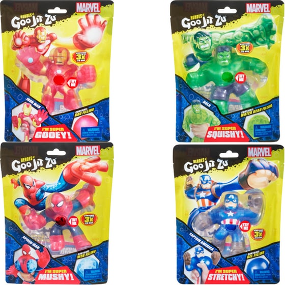 Φιγούρες Goo Jit Zu Marvel Single Pack - 4 Σχέδια (GJT04000) image 0