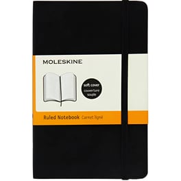 Σημειωματάριο Moleskine Ριγέ Μαύρο Small (1 Τεμάχιο)
