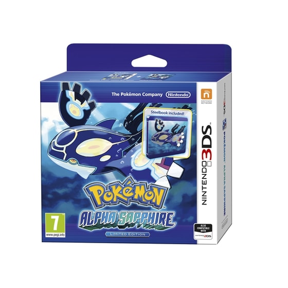Pokemon Alpha Sapphire & Steelbook - Limited Edition - 3DS/2DS Game image 0
