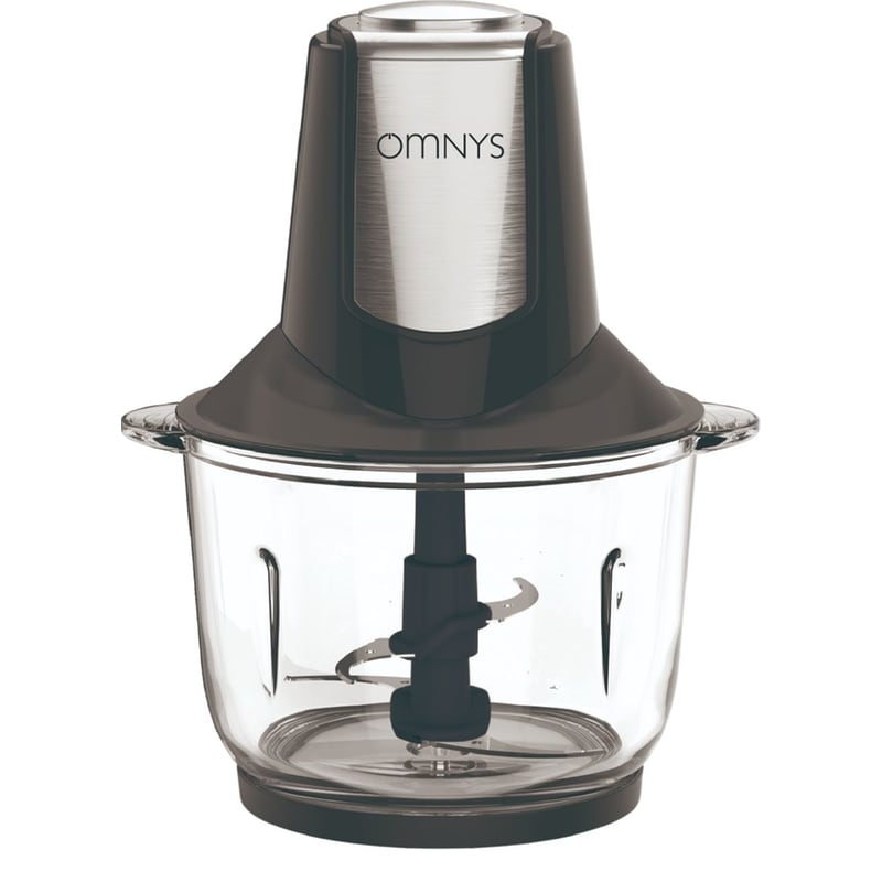 OMNYS OMNYS CHGL-2 2 L 800 W Μαύρο/Inox Πολυκόπτης