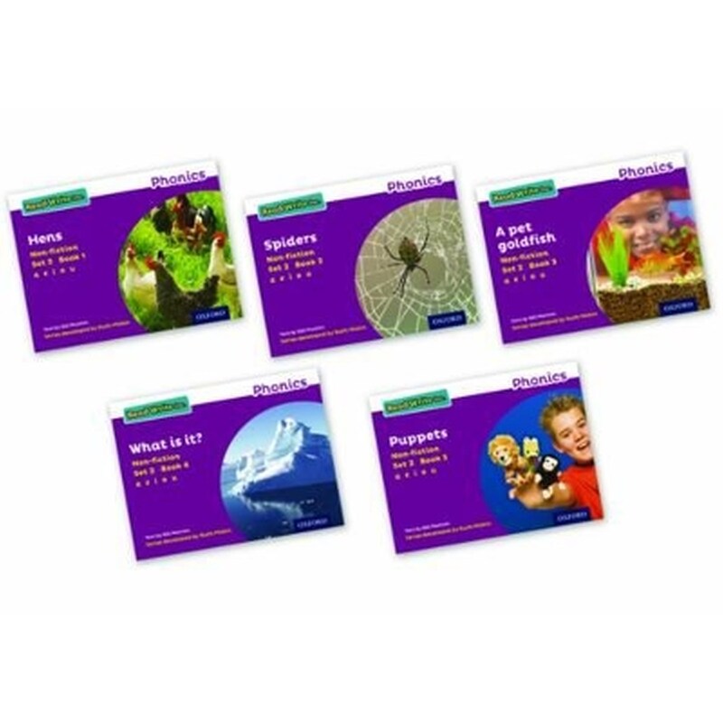 Read Write Inc. Phonics: Purple Set 2 Non-fiction books (Mixed Pack of 5)