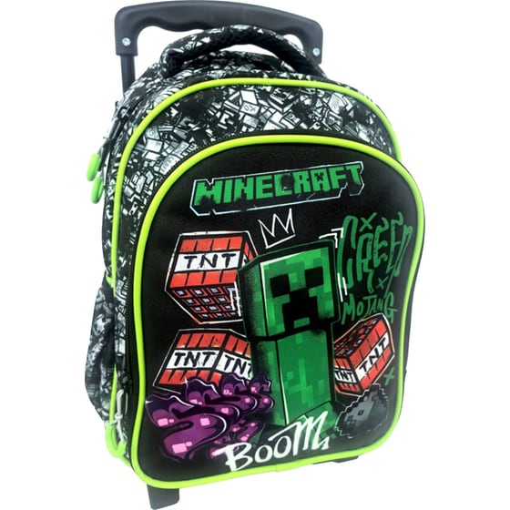 Τσάντα Τρόλεϋ Προσχολική Gim Minecraft Metro Art image 0