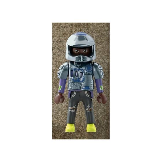 PLAYMOBIL® Dino Rise Τρικεράτωψ με Πανοπλία-Κανόνι και Μαχητές (70627) image 5
