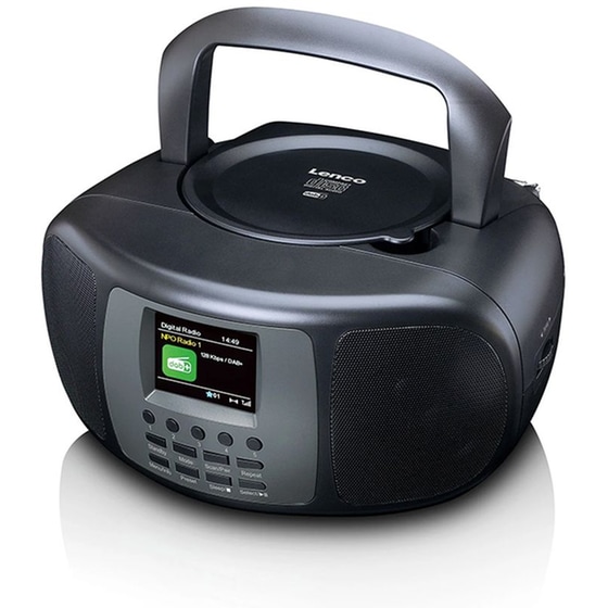 Hi‑Fi CD Player Lenco SCD‑860BK με CD/Radio – Μαύρο image 0