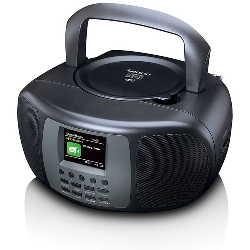 LENCO Hi‑Fi CD Player Lenco SCD‑860BK με CD/Radio – Μαύρο