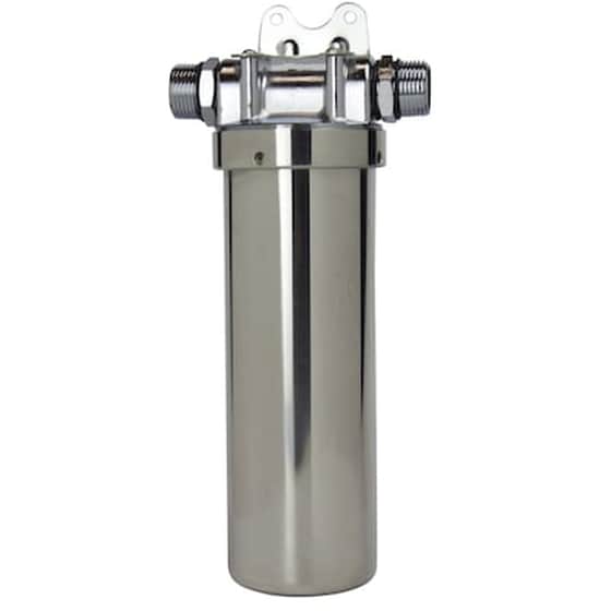 Eiger Μονή Συσκευή Φίλτρανσης Κάτω Πάγκου Ανοξείδωτο Μεταλλική Με Μεταλλική Κεφαλή 10'' - 1/2″ image 0