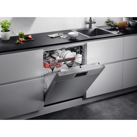 AEG FUE53610ZM 13 Σερβίτσια με SatelliteClean® και AirDry Εντοιχιζόμενο Πλυντήριο Πιάτων Inox image 8