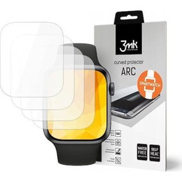 Προστασία Οθόνης 3MK 3D Full Curved ARC για Apple Watch 44mm 4τμχ