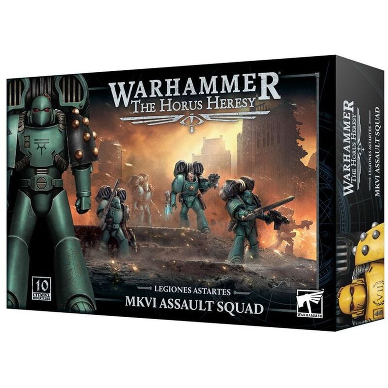 GAMES WORKSHOP Horus Heresy: Mkvi Assault Marines Warhammer 40k GAMES WORKSHOP