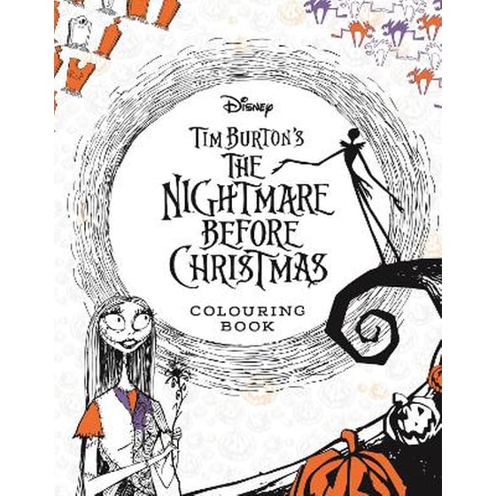 Disney Tim Burton's The Nightmare Before Christmas Colouring Book image 0