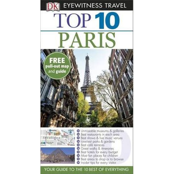 DK Eyewitness Top 10 Travel Guide- Paris image 0