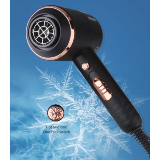 Σεσουάρ Μαλλιών KEMEI KM-8896 4000 W Μαύρο image 4