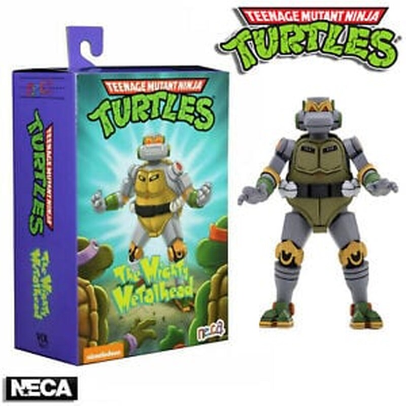 Teenage Mutant Ninja Turtles Ultimate Action Figure Cartoon Metalhead 18cm