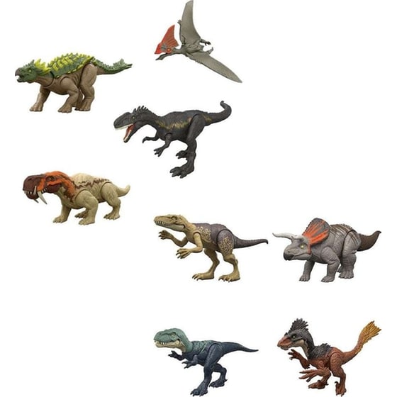 Mattel Φιγούρα Jurassic World Strike Attack 1 Τμχ - Τυχαία Επιλογή Σχεδίου image 7