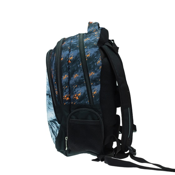 Τσάντα Πλάτης Οβάλ No Fear White Wolf image 2