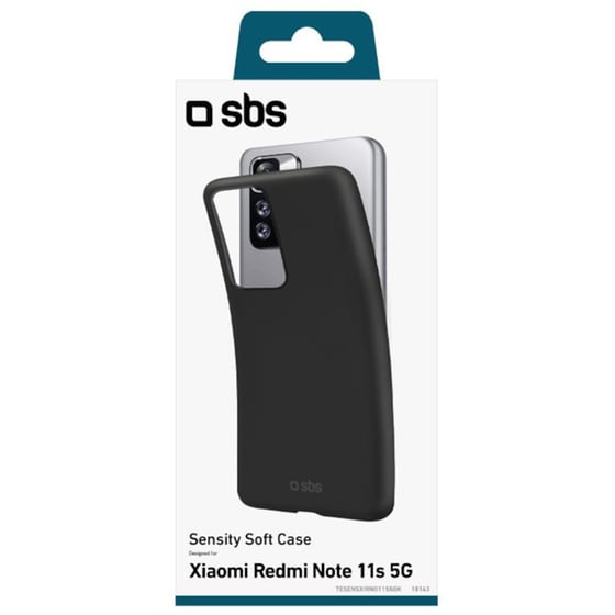 Θήκη Xiaomi Redmi Note 11S 5G - Sbs Sensity Cover - Μαύρο image 1