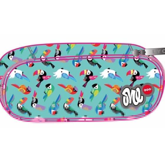 Κασετίνα Οβαλ Parrots Lycsac image 0