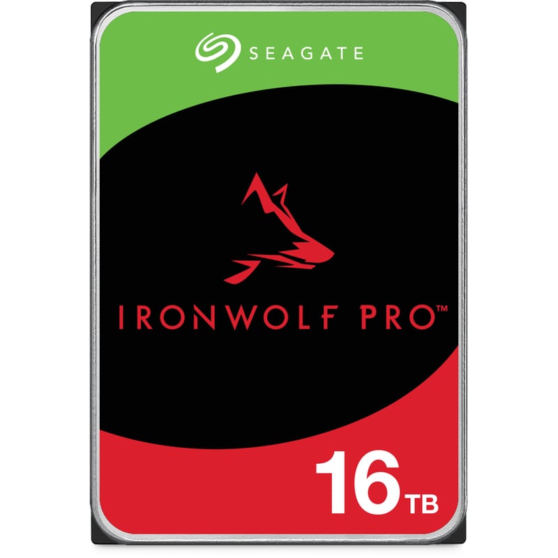 SEAGATE Εσωτερικός Δίσκος HDD SEAGATE IronWolf Pro 3.5 SATA NAS - 16TB