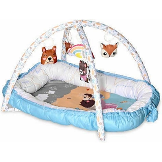 Lorelli Βρεφικό Γυμναστήριο Δραστηριοτήτων Baby Nest  - Μπλε image 1