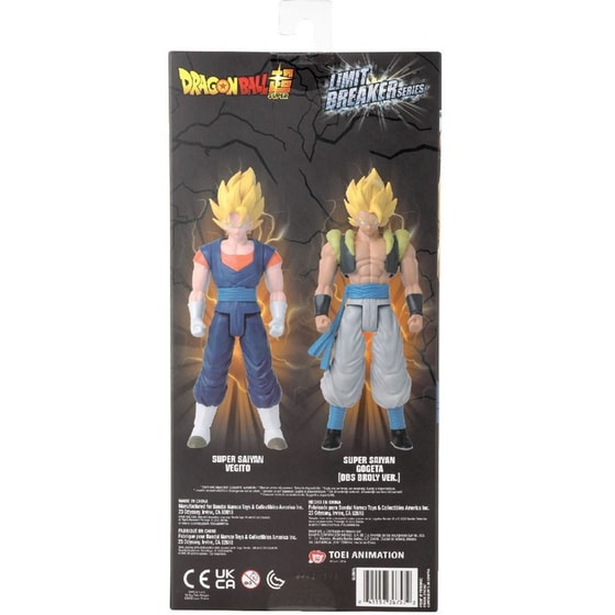 Φιγούρα Bandai Limit Breaker Series - Dragon Ball Super - Super Saiyan Vegito Action Figure (12") (36757) image 4