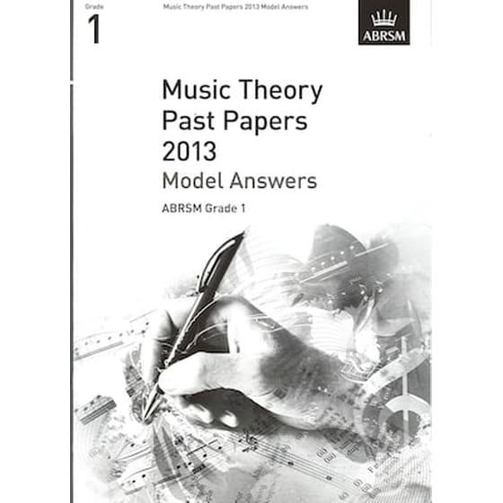 Music Theory Past Papers 2013 Model Answers, Grade 1 image 0
