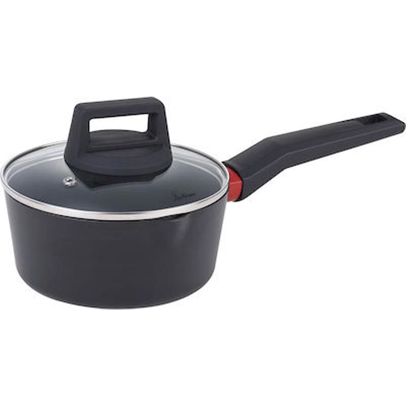 Κατσαρολάκι LUIGI FERRERO FR1675 7.5 cm Μαύρο