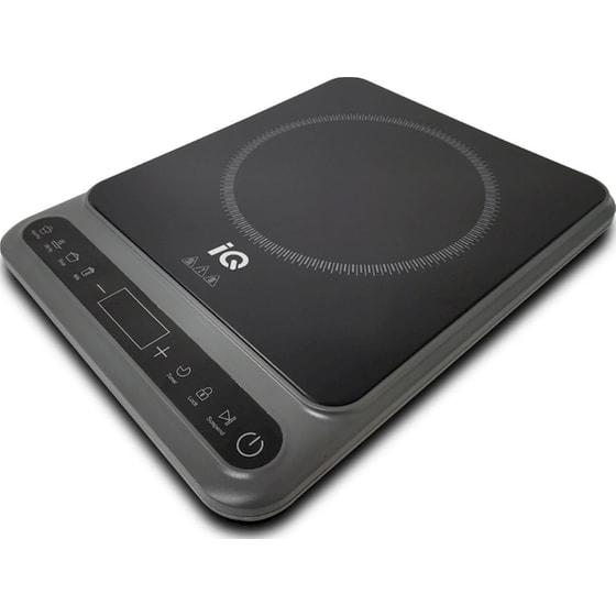IQ KC-1245 2000 W Γκρι Μονή Επαγωγική Επιτραπέζια Εστία image 0